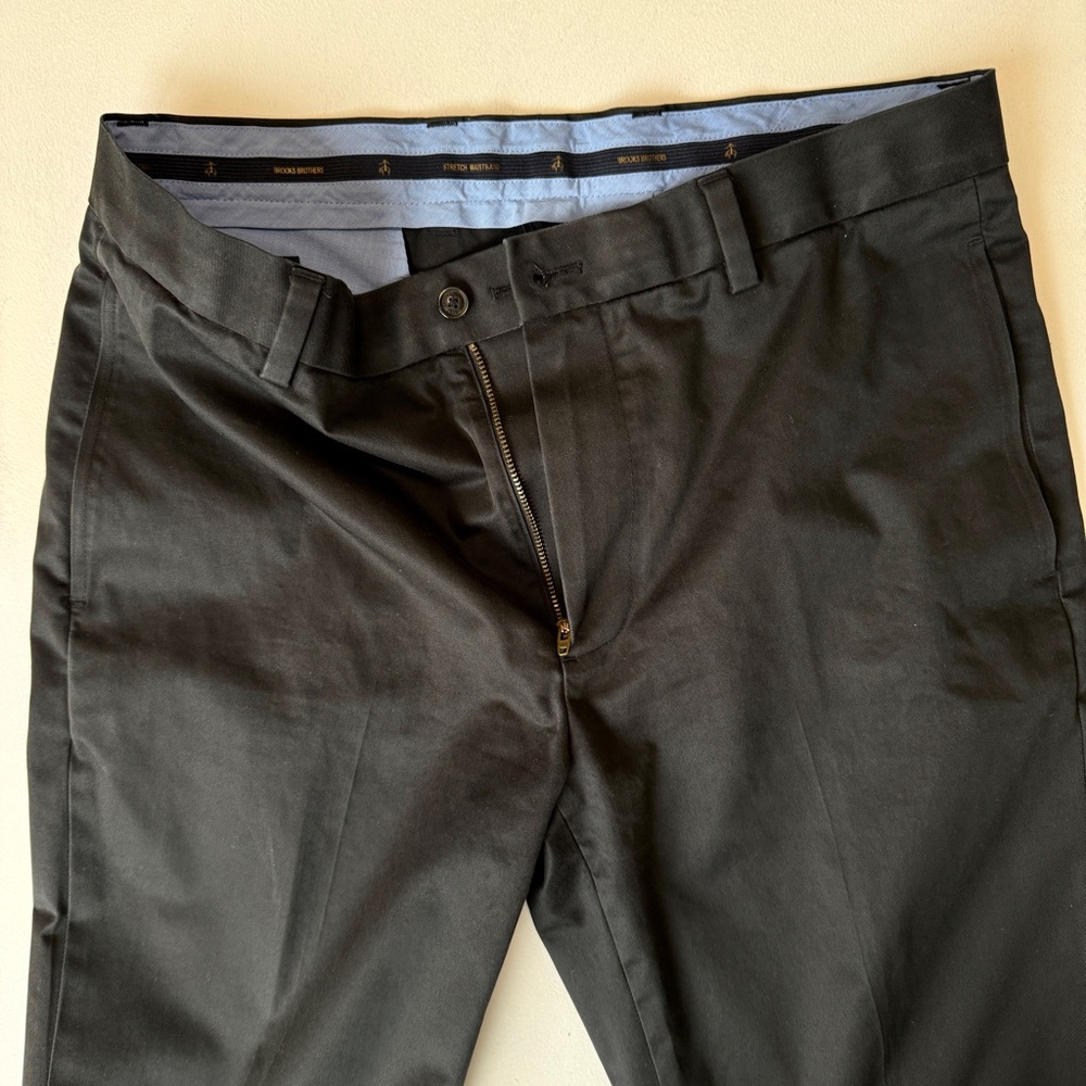 Brooks Brothers - Advantage Stretch Chino - Black - Clark Fit - W34/L30